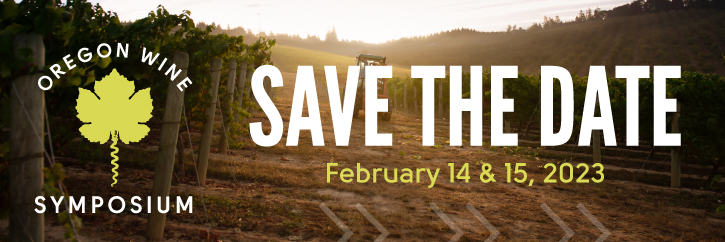 Oregon Wine Symposium Banner